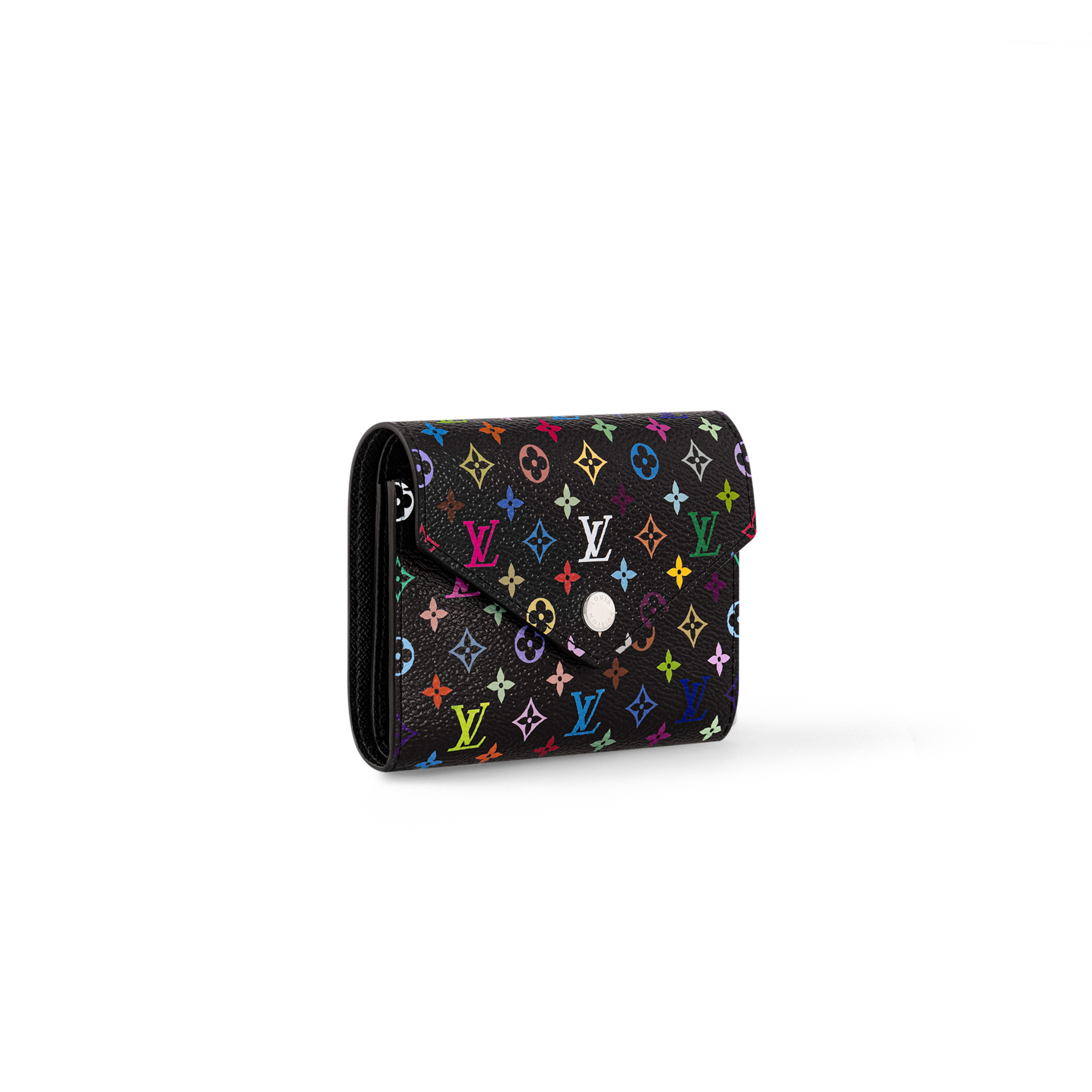 l**is V*t*n murakami lv x tm victorine wallet m14163 (12*9.5*2.5cm)